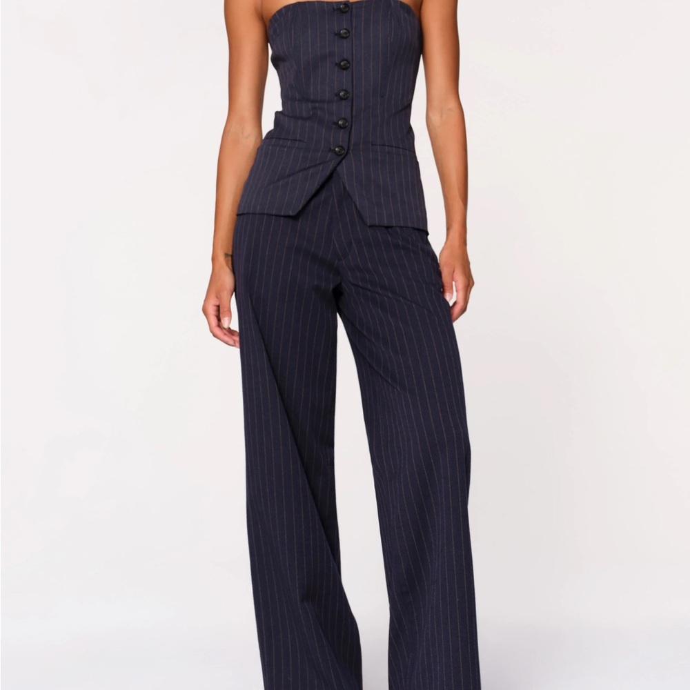 DL1961 Black Wide Leg Jumpsuit